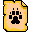 Paw Print Wanted Poster